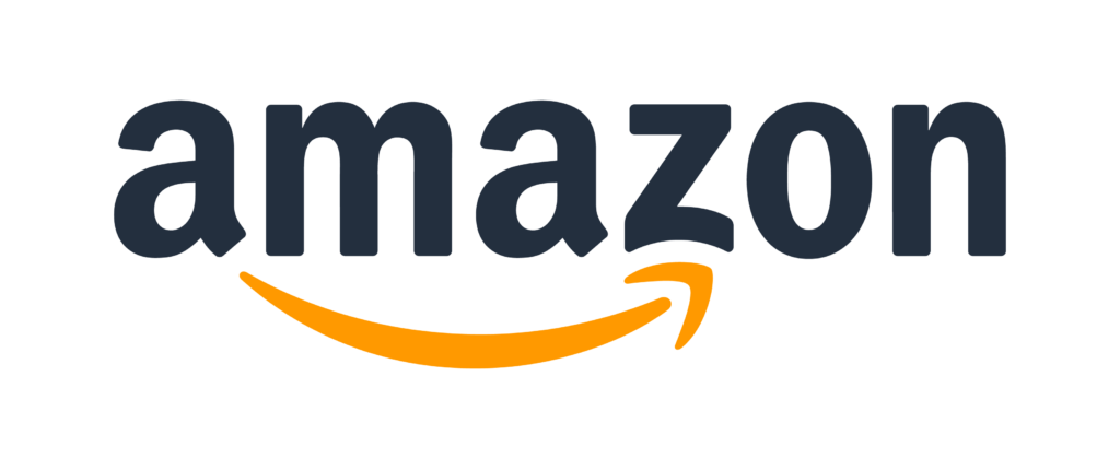 The amazon logo with its distinctive smiling arrow pointing from the 'a' to the 'z'.
