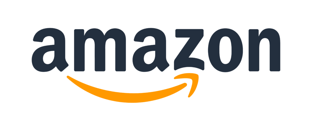 The amazon logo with its distinctive smiling arrow pointing from the 'a' to the 'z'.