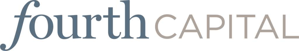Elegant script and capital letters logo of "fourthcapital.