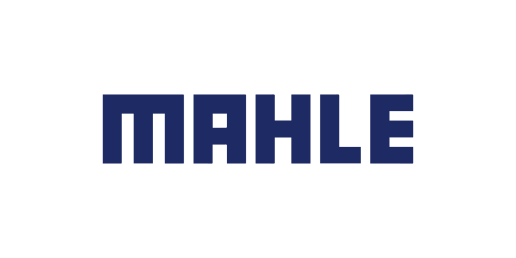 Mahle corporate logo in bold blue letters.