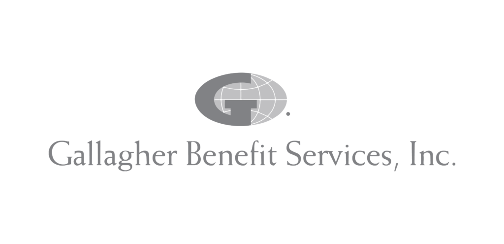 Corporate logo of gallagher benefit services, inc. featuring a stylized letter "g" inside a circle with the company name beside it.
